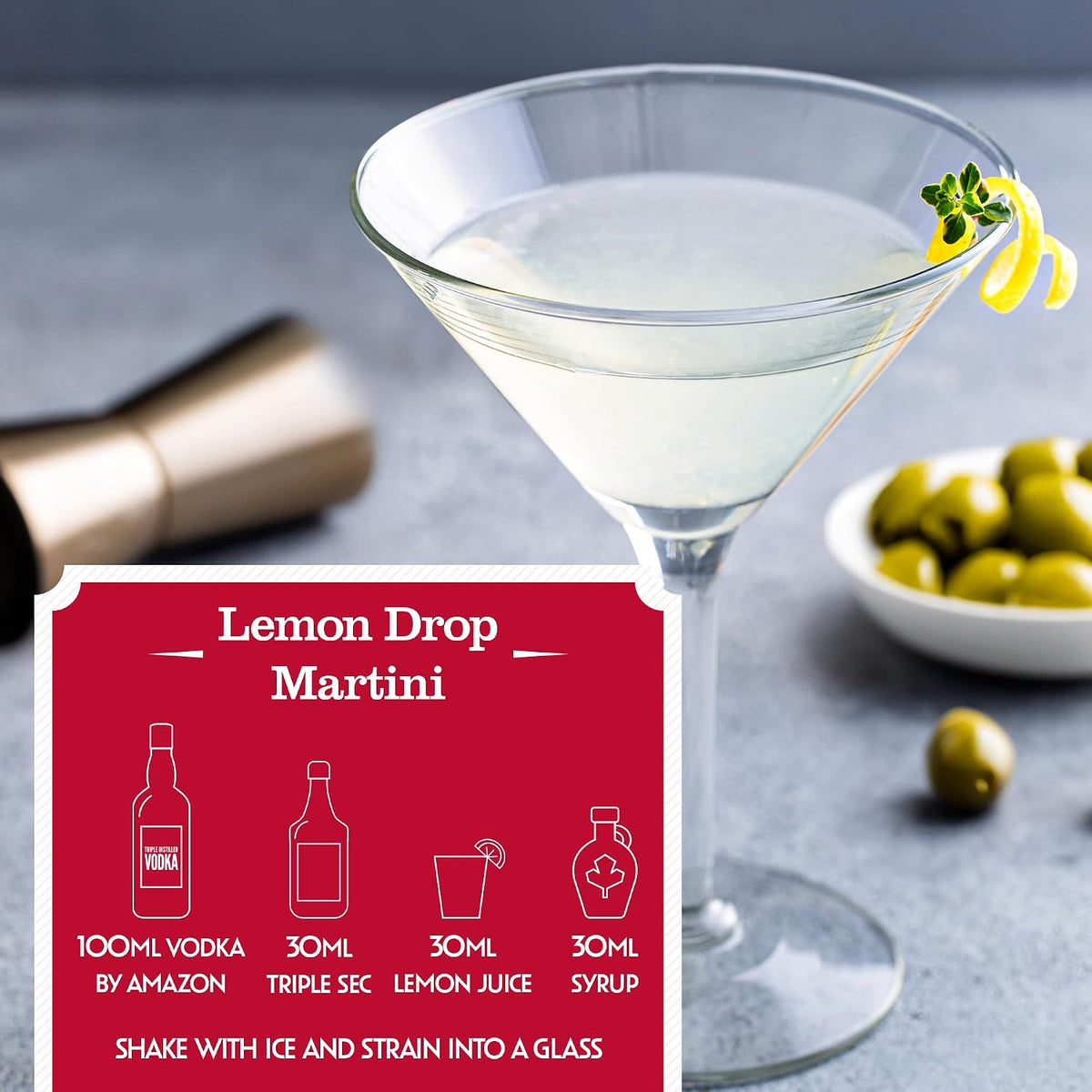 by Amazon Vodka | 37.5% ABV | 1L | Triple Distilled in the UK | Award-Winning Smooth Vodka | For Cocktails & Mixing