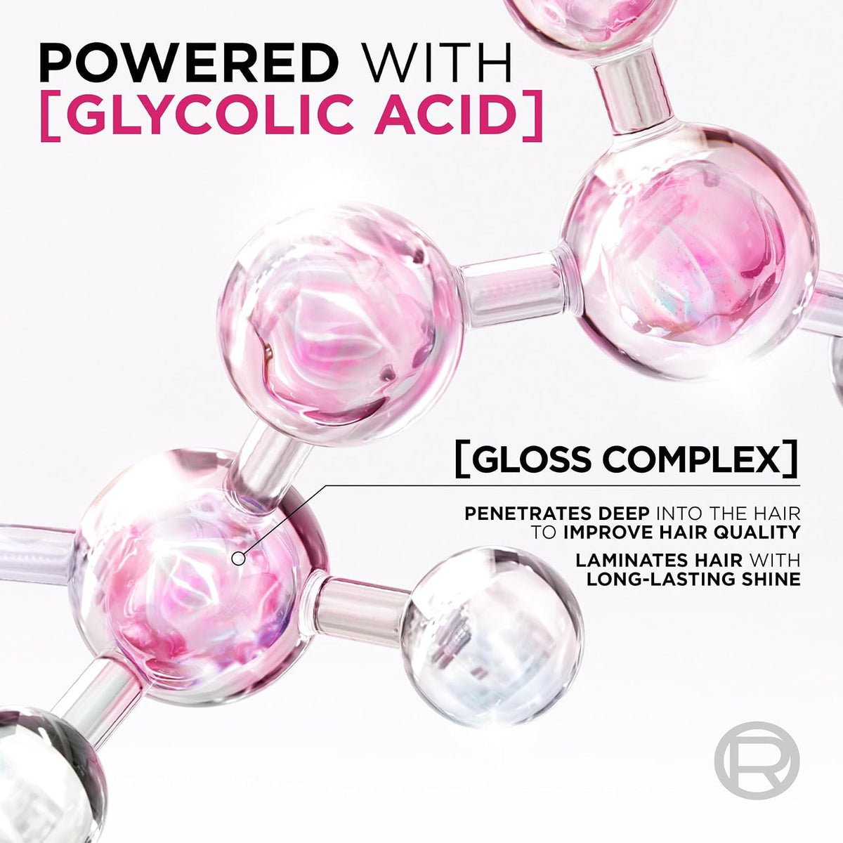 L'Oréal Paris Elvive Glycolic Gloss Shampoo, Conditioner & Treatment Set