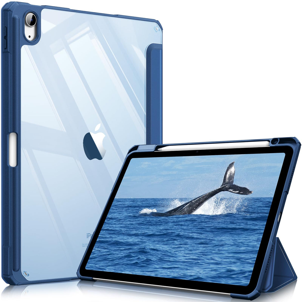 FINTIE Clear Case for iPad Air 11 Inch & iPad Air 5th/4th Generation 10.9"