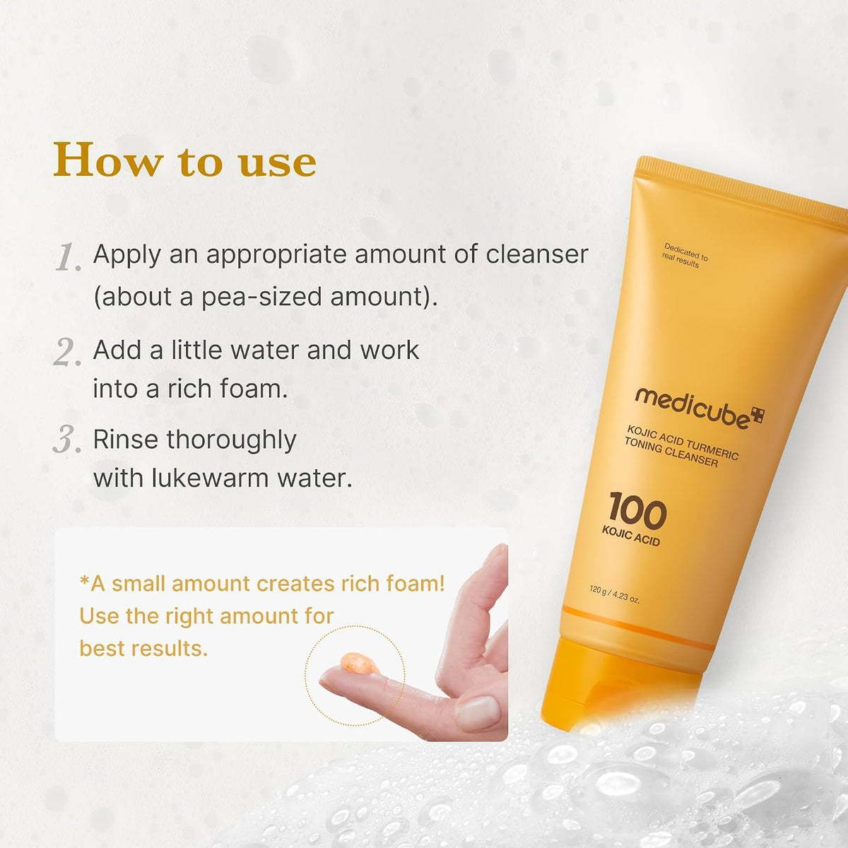 medicube Facial Cleanser Zero Foam Cleanser for Pore & Excess Oil Care