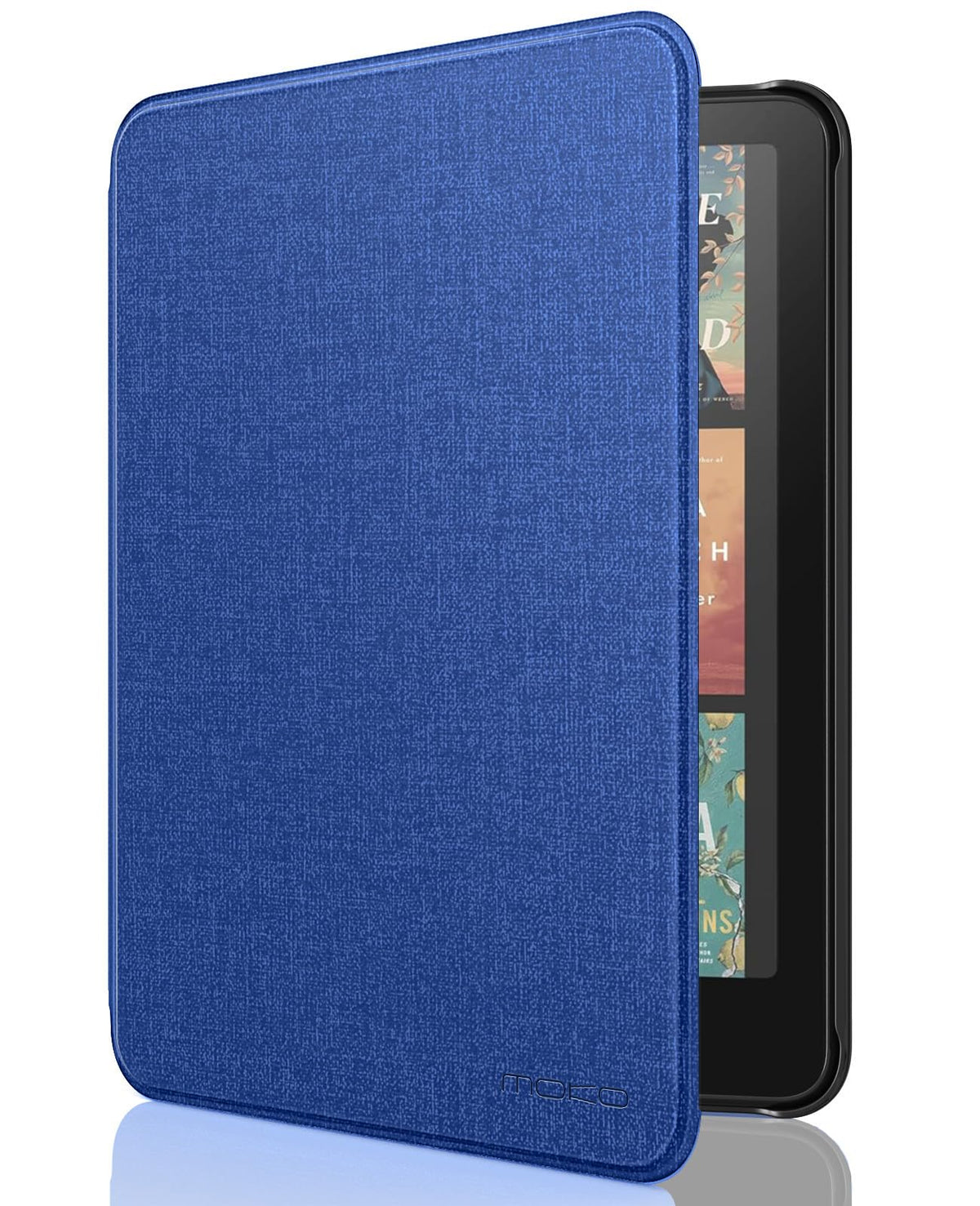MoKo Case for 7" Kindle Paperwhite 12th Gen & Colorsoft 2024, Denim Black