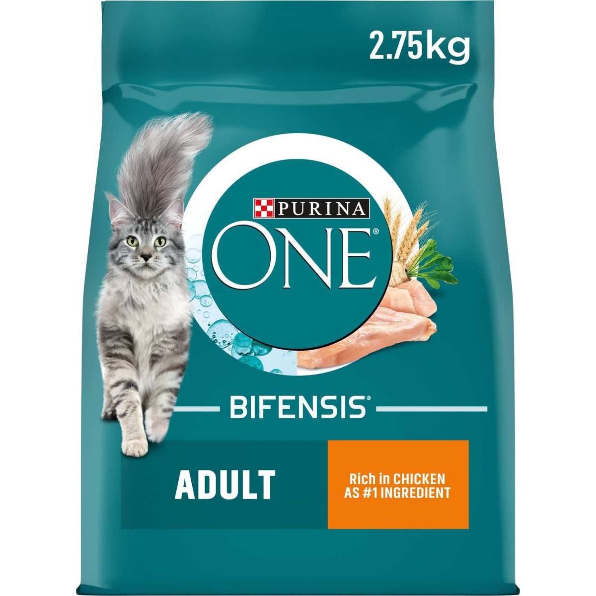 PURINA ONE Bifensis Adult Dry Cat Food Chicken 7.5kg Pack