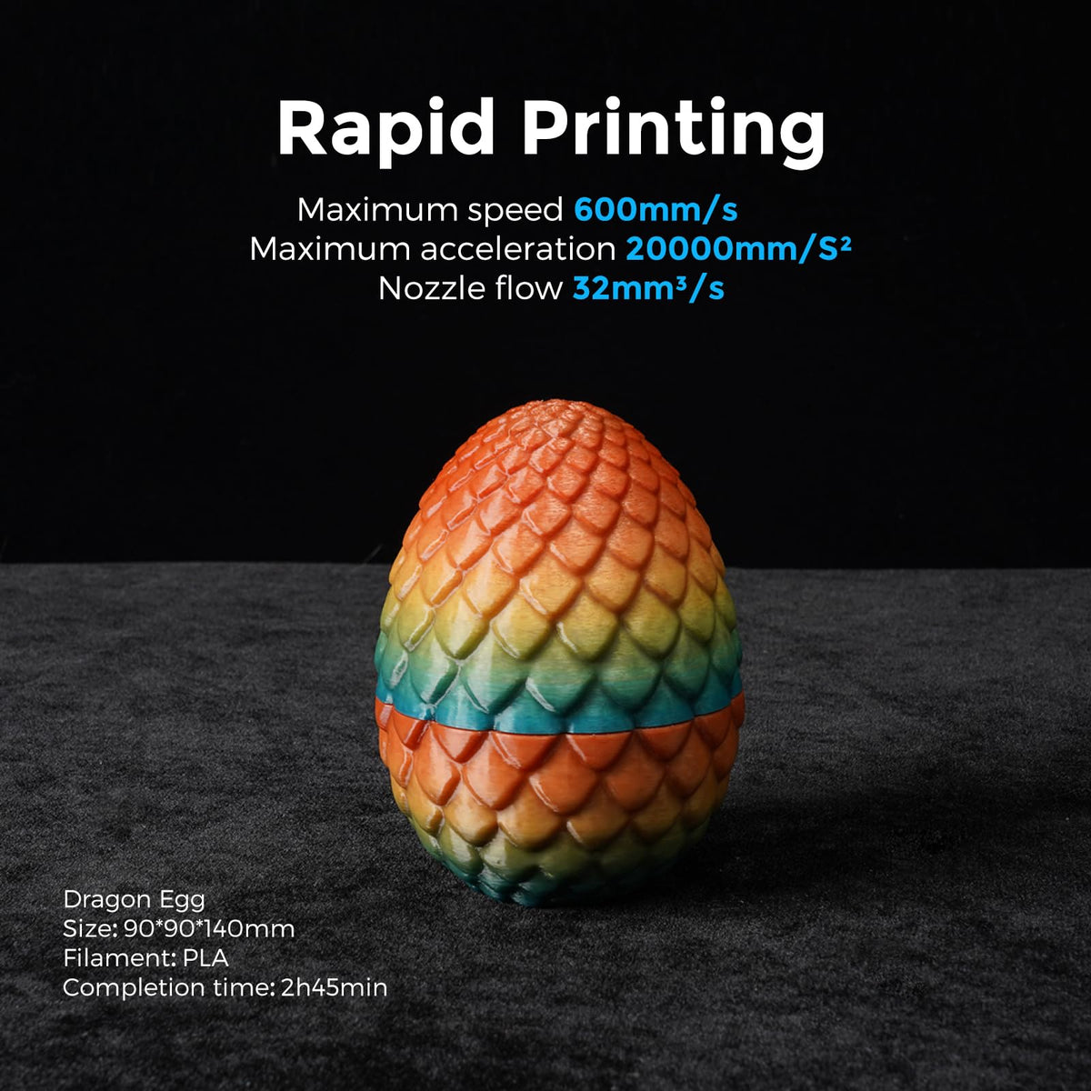 Flashforge Adventurer 5X 3D Printer with Multi-Color Printing,Customize with IFS,AD5X Multi-Material/Full-auto leveling 3D Printer,Max Speed: 600mm/s,Auto 4kg Filament Refill,Compact Integrated Design