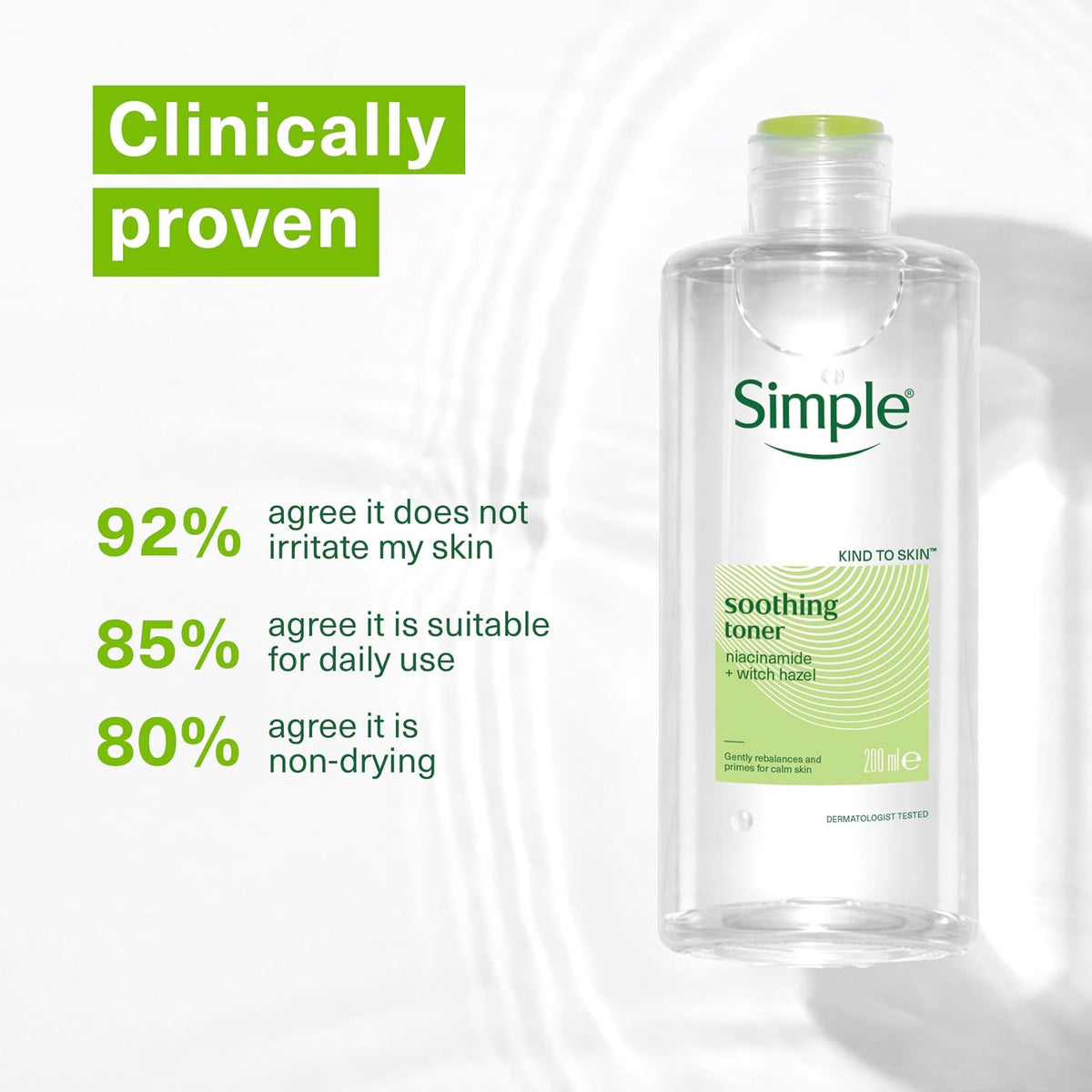 Simple Kind to Skin Soothing Toner 200 ml