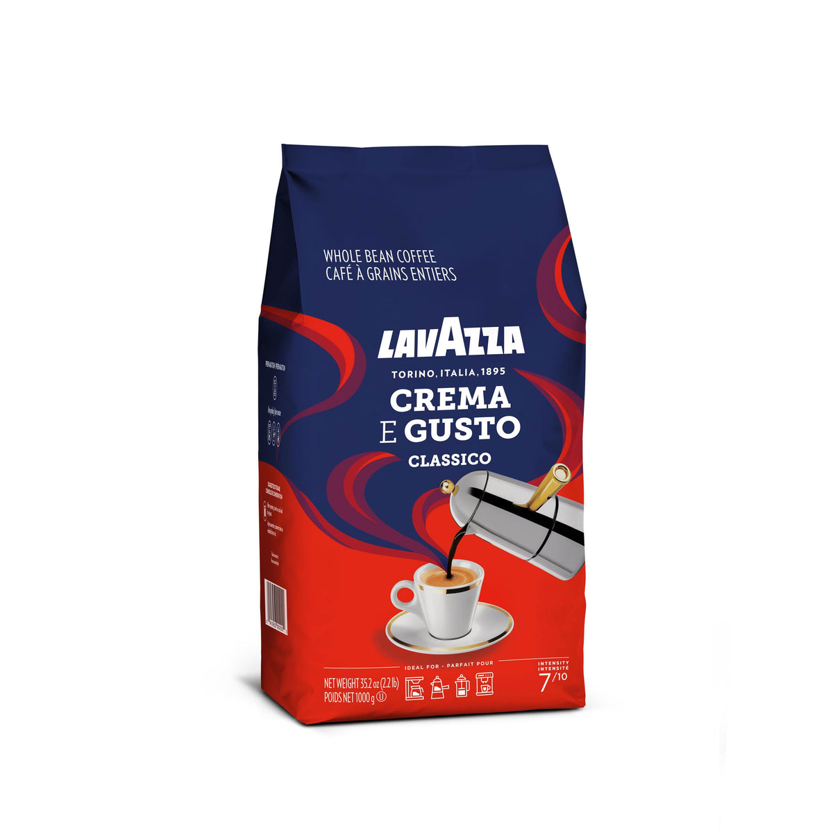 Lavazza, Qualità Rossa Coffee Beans, 1 kg