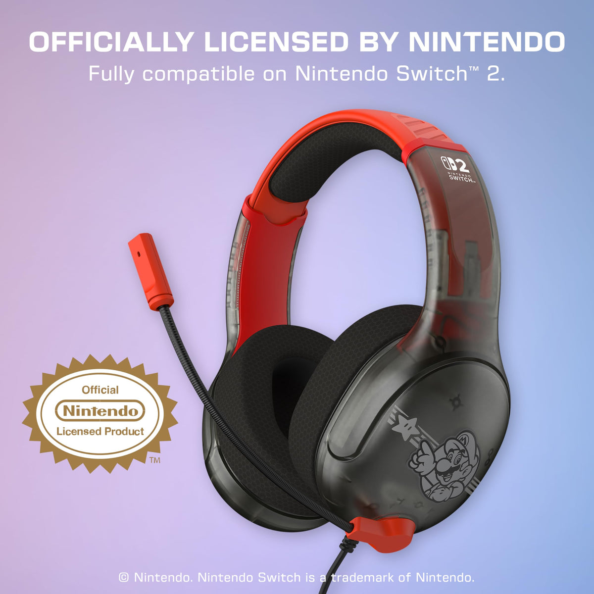 Turtle Beach Airlite Fit Wired Gaming Headset for Nintendo Switch 2, Lite