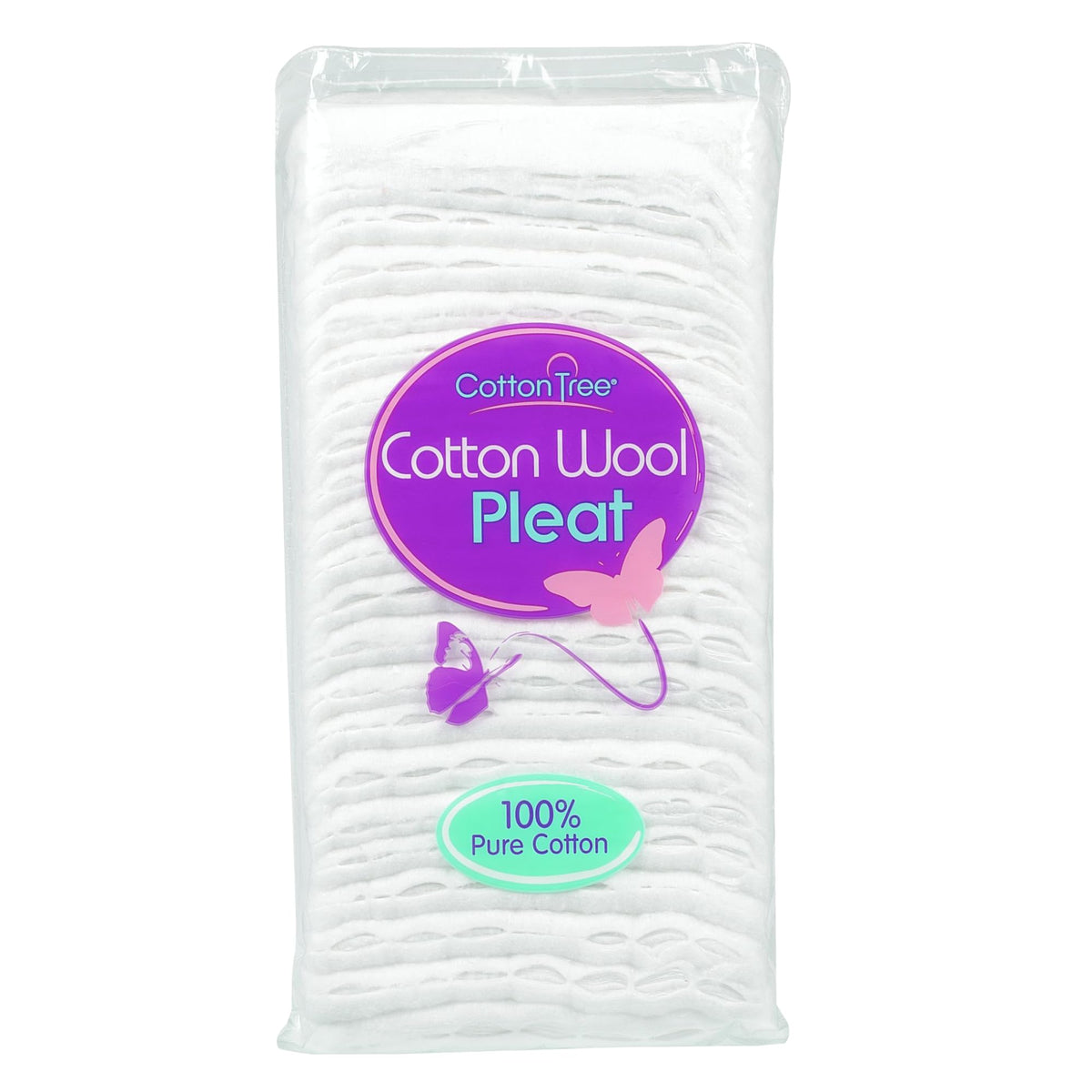 COTTON TREE 100% Pure Cotton, Super Soft, Pack of 200