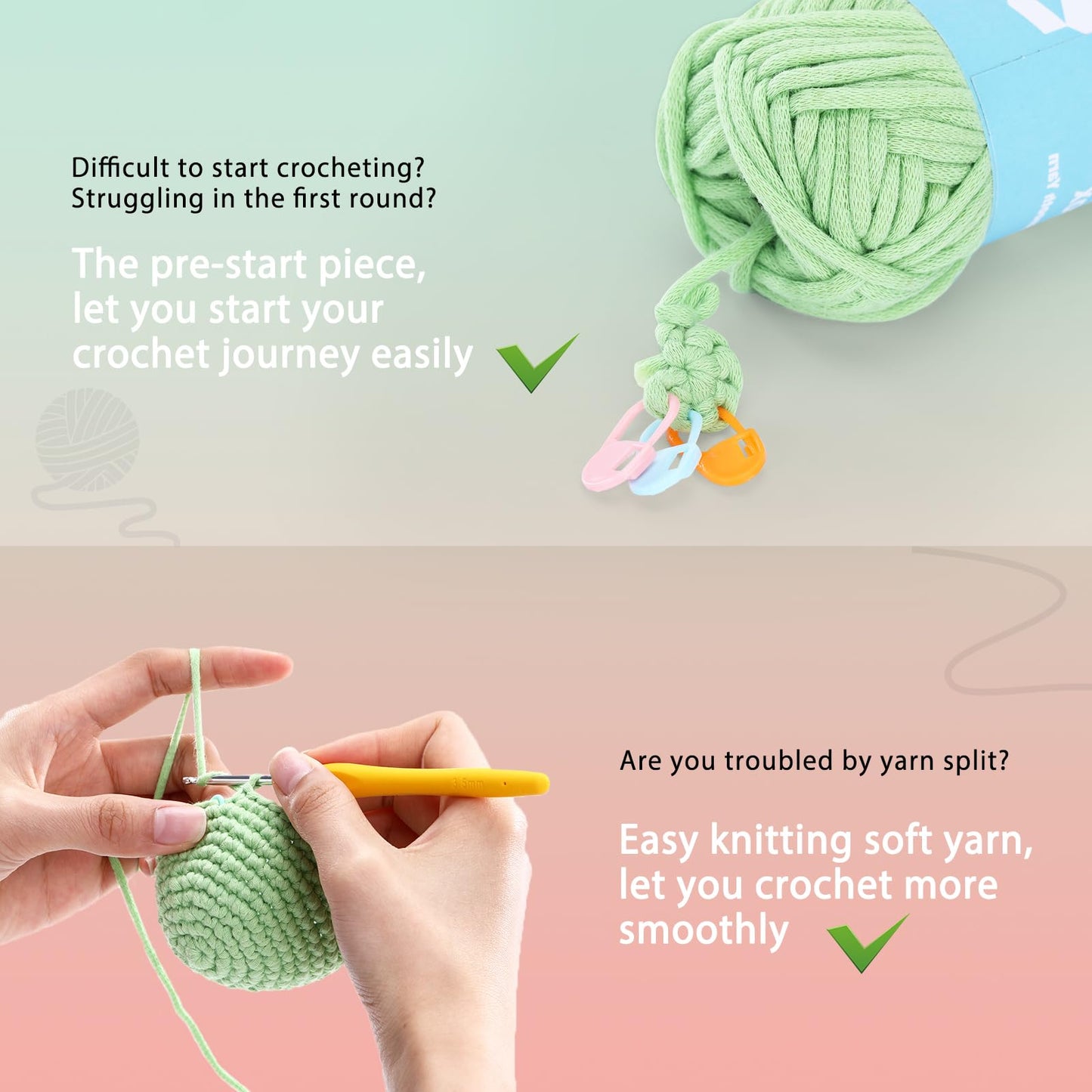 CROCHET BOX Complete Crochet Kit for Beginners - Highland Cow Crochet Kit, Include Video Tutorial, Instruction, Soft Yarn, Birthday Gift for Adults.