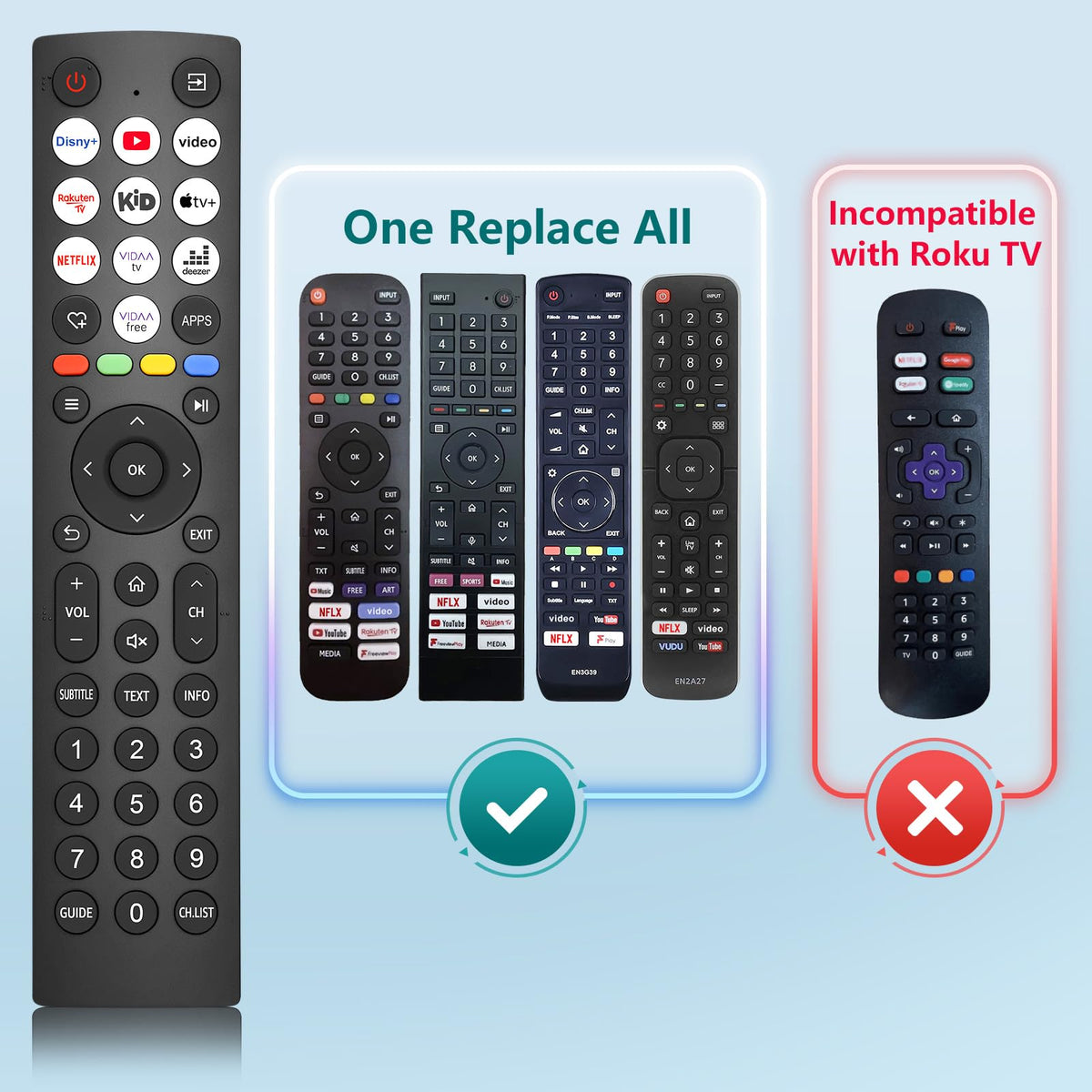 for LG TV Remote, Universal for LG Remote Control Smart TV Replacement