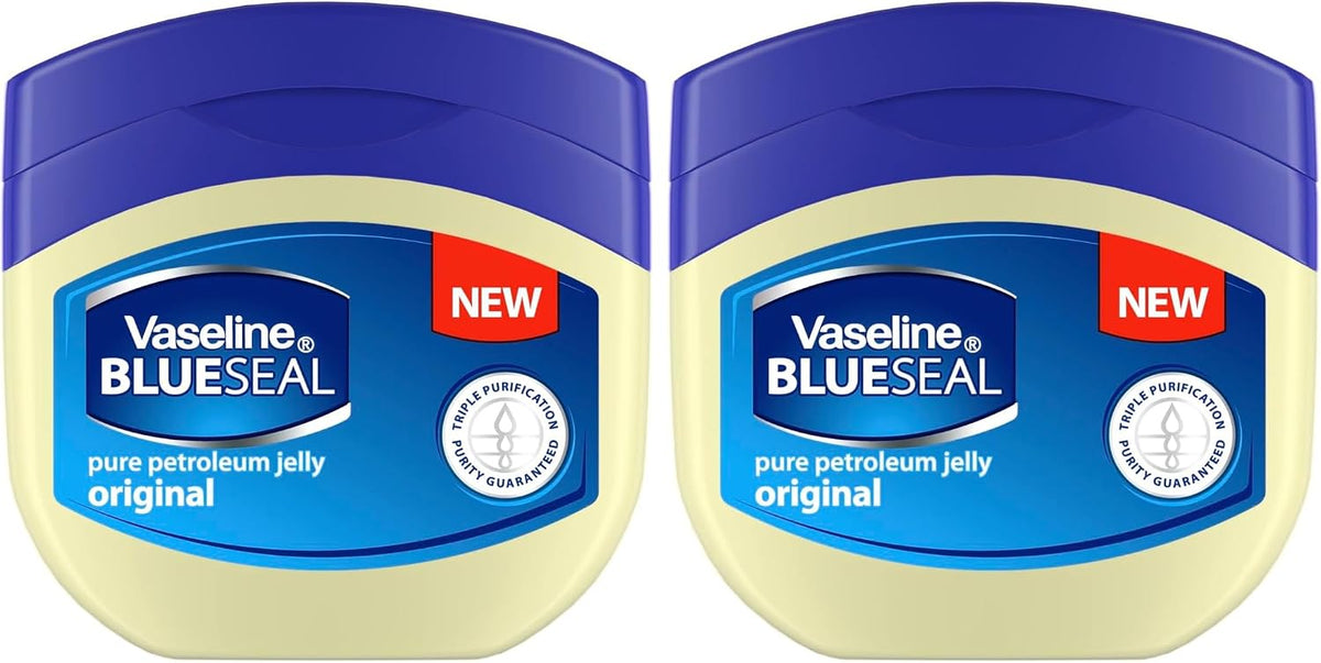 Vaseline Original Pure Petroleum Jelly, 50ml, 100746803 (Pack of 2)
