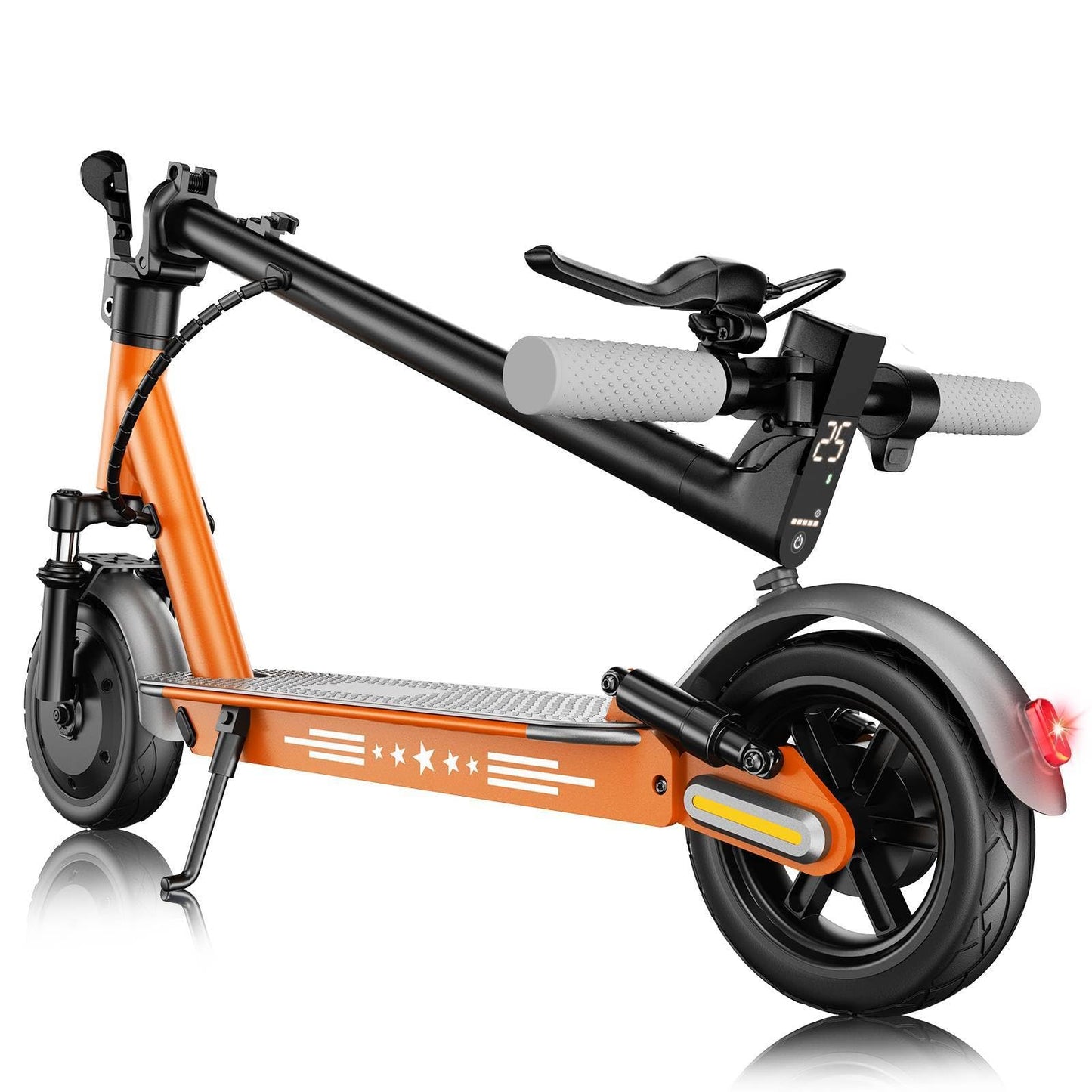 Zephyride V8 Electric Scooter — 350W, 25 km/h, 28-35 km Range, Smart App | UL-2272 Certified