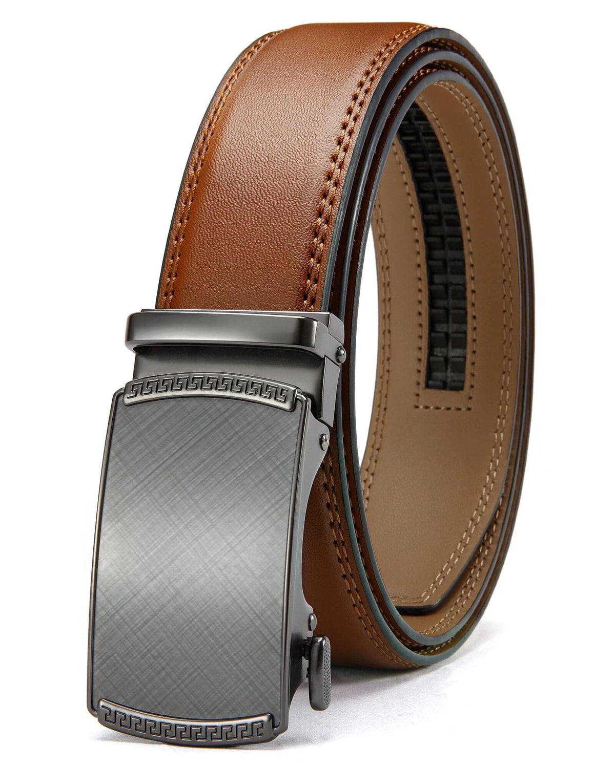 CHAOREN Belts for Men, 1 3/8" Ratchet Mens Belt Leather for Jeans, Dress