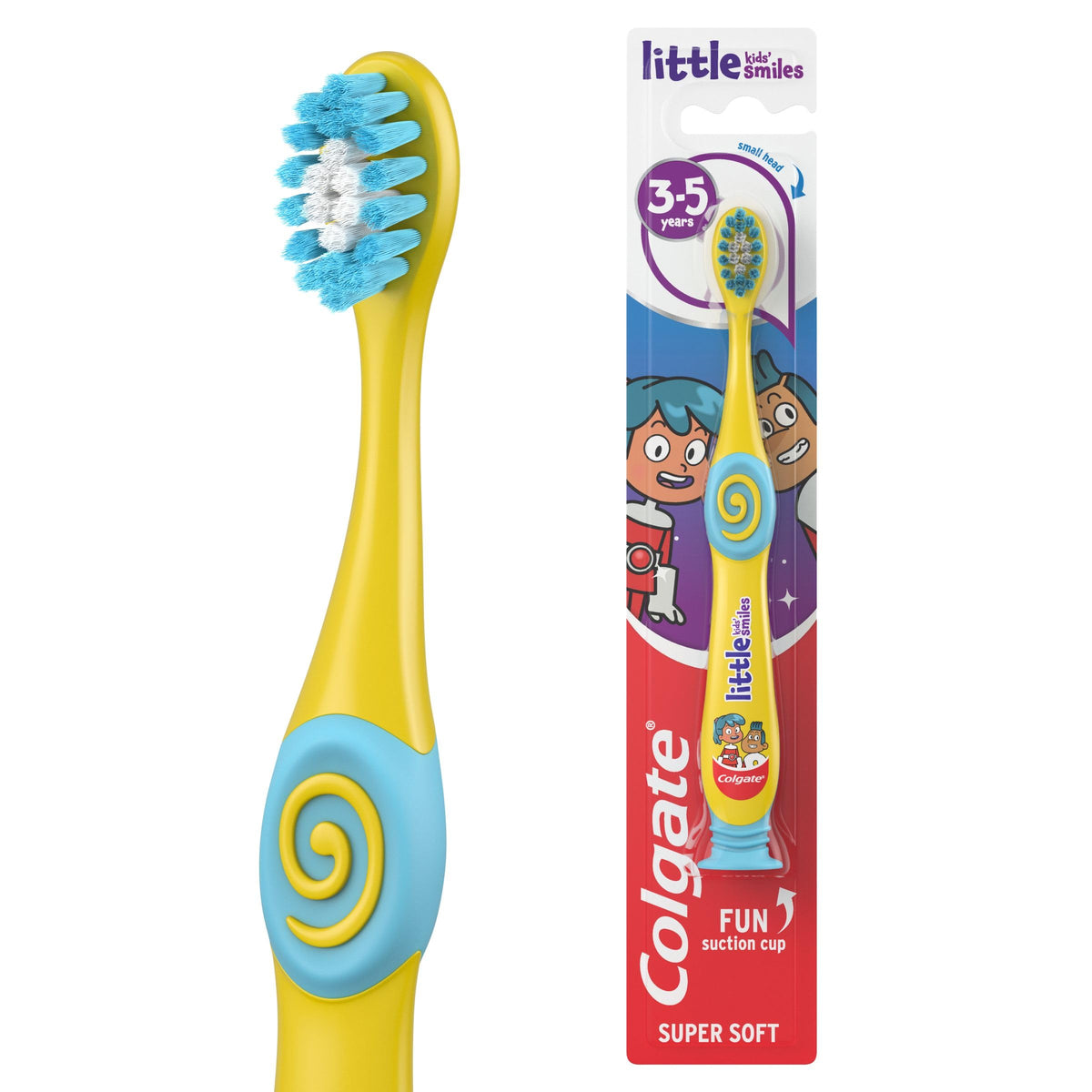 Colgate Kids Bluey Toothbrush 3-5 Years, 2 Pack