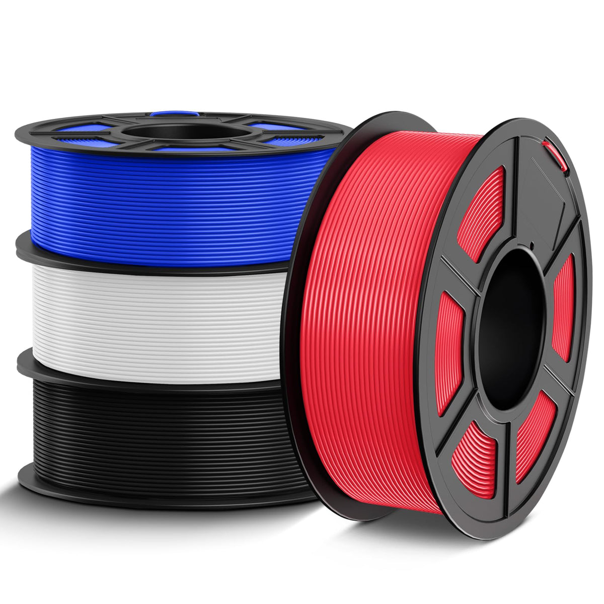 TECBEARS PETG Filament 1.75mm Black 1KG, High Strength & Toughness