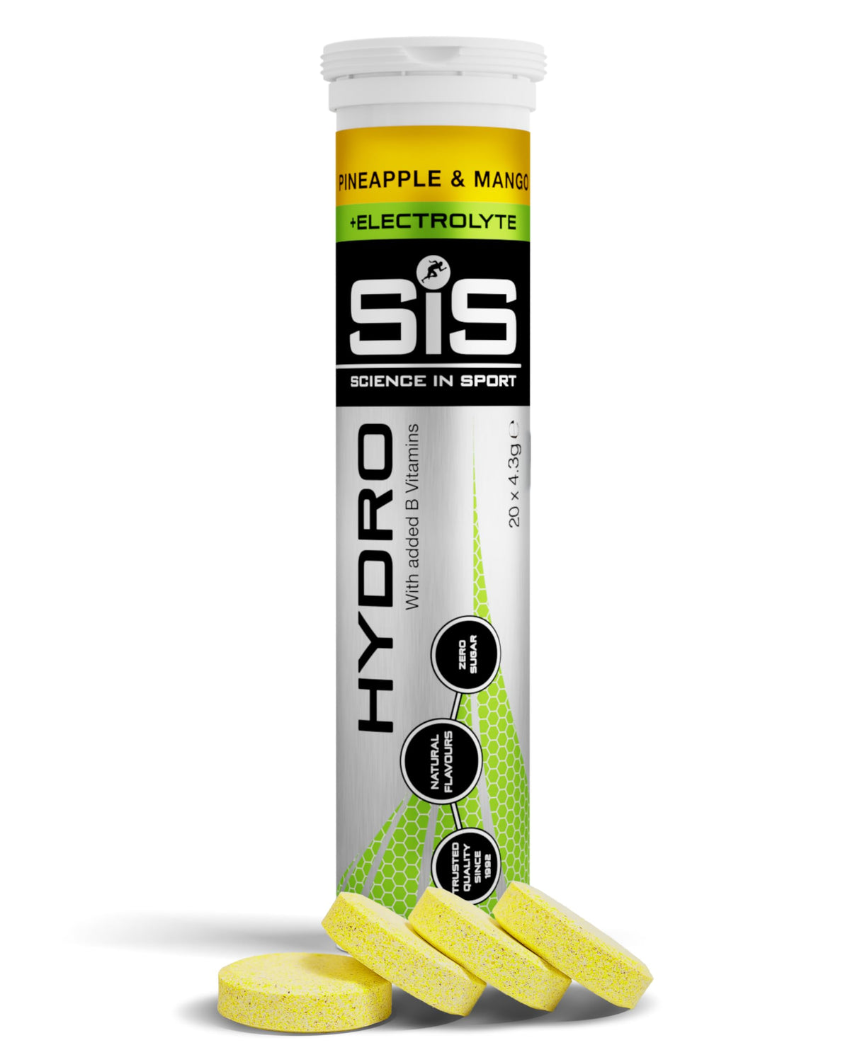 Science in Sport Hydro Electrolyte Tablets, Berry, 20 Tablets
