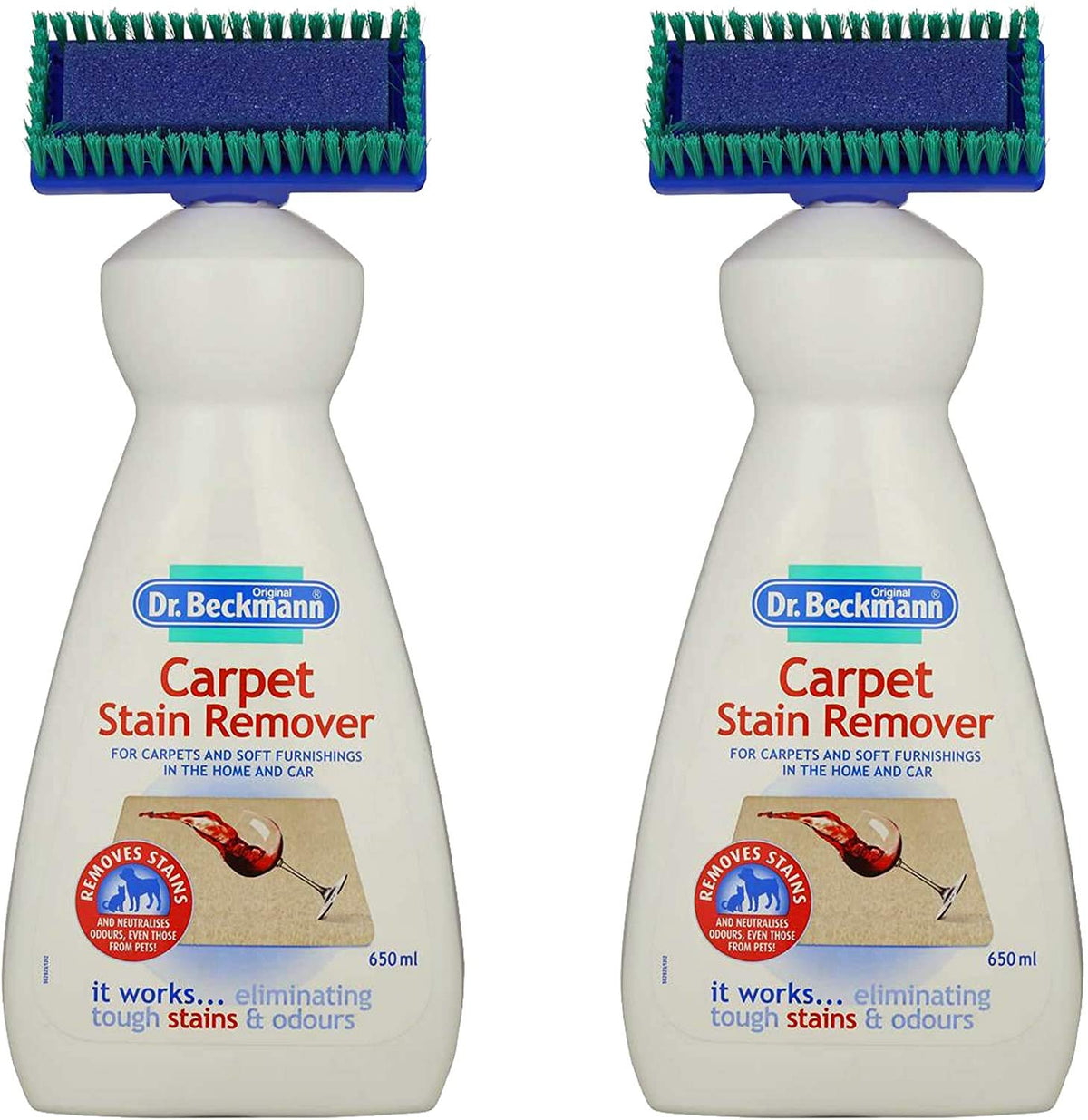 Dr. Beckmann Carpet Stain Remover, Works in 3 min, 650ml