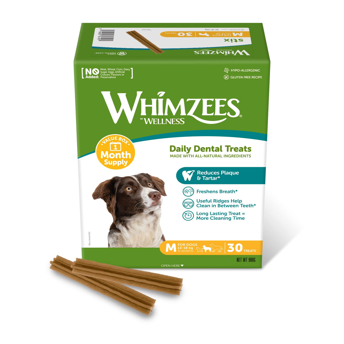 WHIMZEES Stix S, 28 Pieces – Size S
