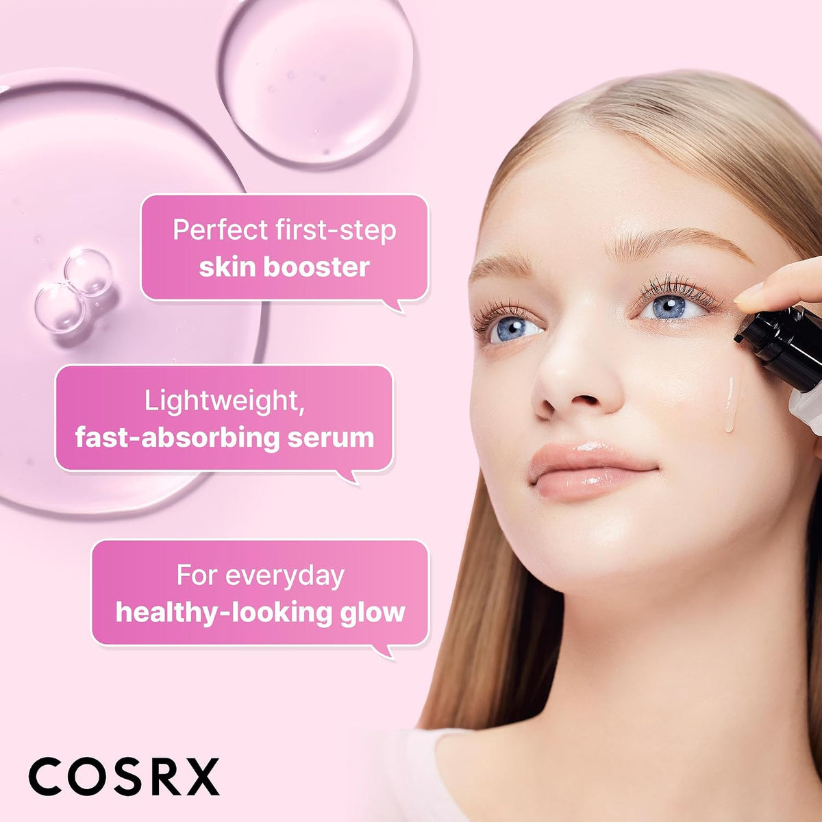 COSRX 6 Peptide Collagen Booster Serum 150ml, Face Toner with Niacinamide