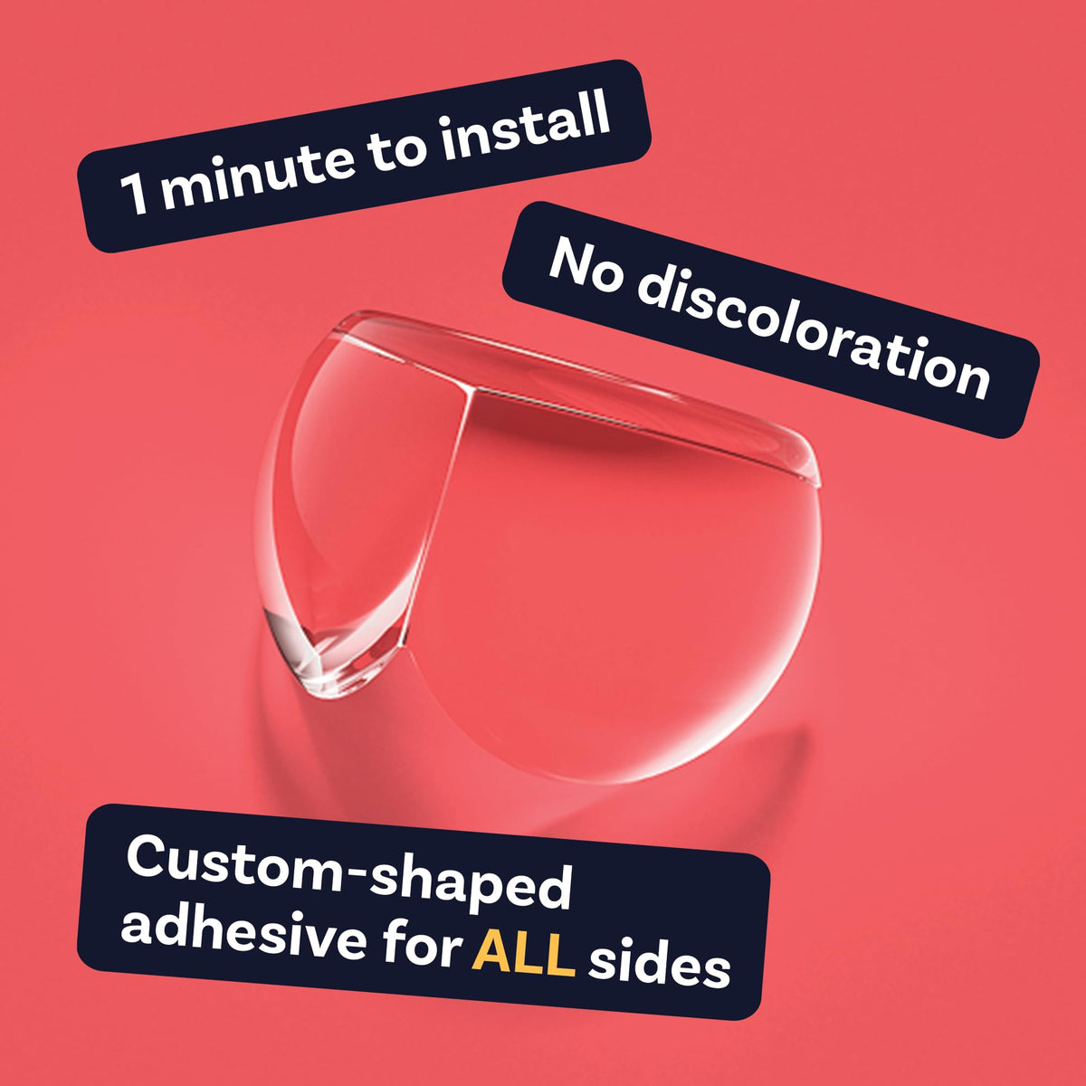 Corner Protector for Baby, Protectors Guards - Furniture Corner Guard & Edge Safety Bumpers - Baby Proof Bumper & Cushion to Cover Sharp Furniture & Table Edges - Clear and Transparent - (24 Pack)