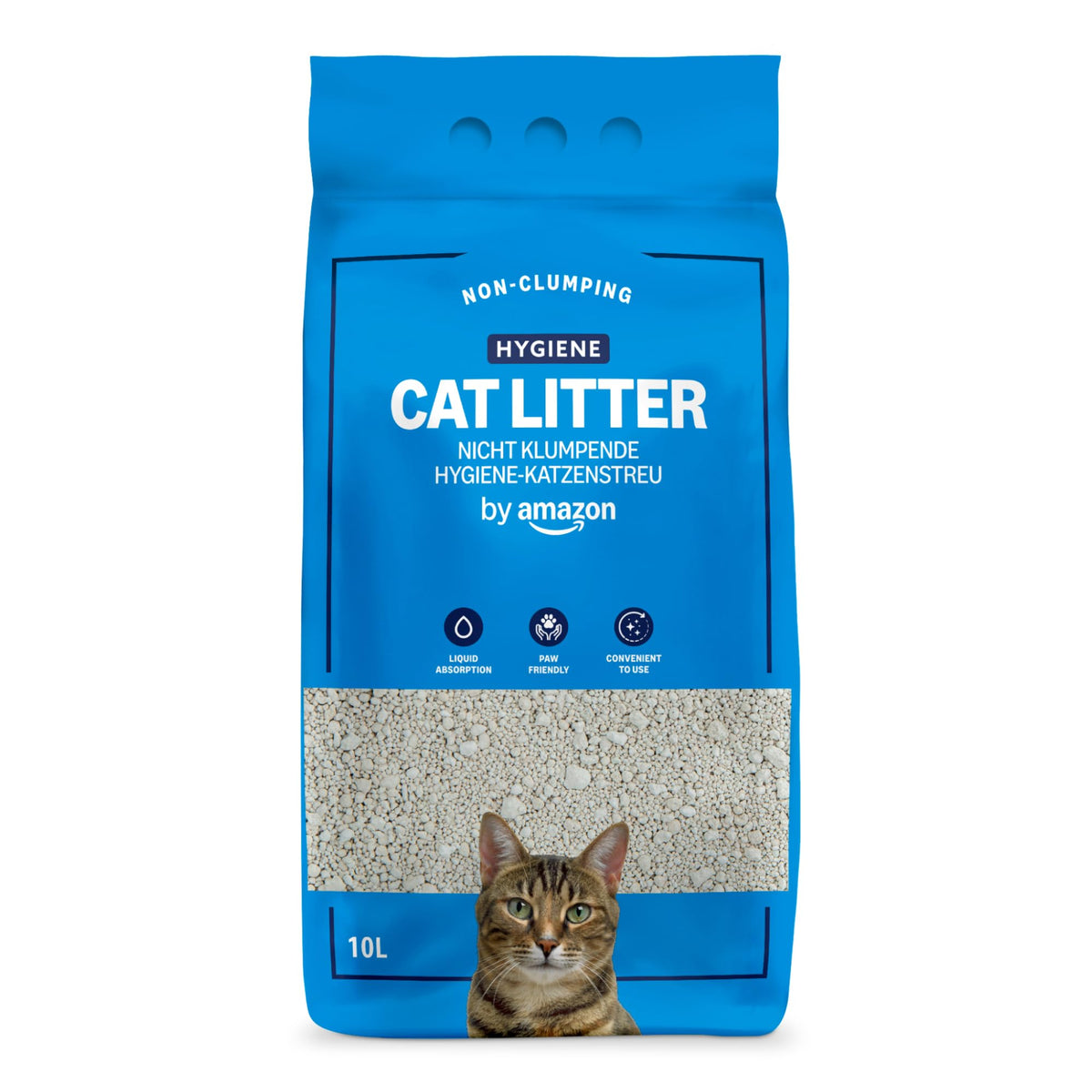 by Amazon Clumping Fine Unscented Cat Litter 10L (Pack of 1)