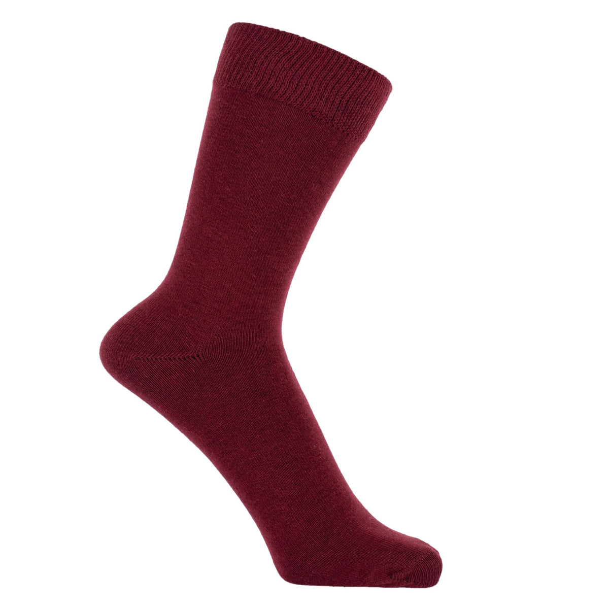 ZAKIRA Combed Cotton Dress Socks, Crew Socks