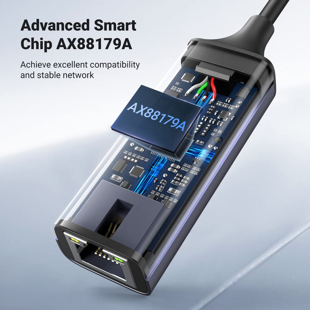 UGREEN USB C to Ethernet Adapter, Gigabit Wired Network Adapter