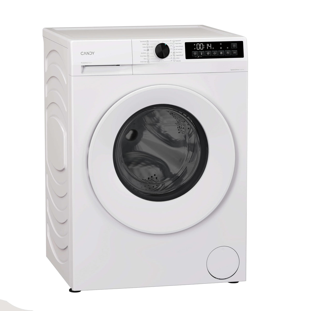 Candy Quick Pro Washer Dryer, 9kg Wash + 6kg Dry, Black, A-20%/D, 1400 RPM