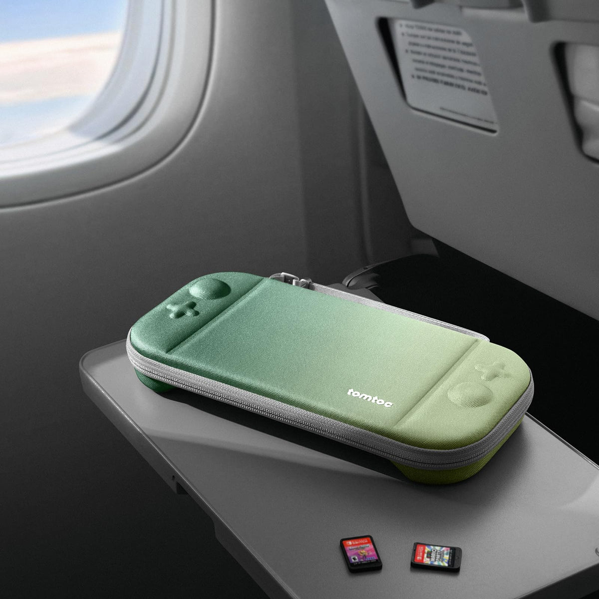tomtoc Slim Carring Case for Nintendo Switch 2, Military Grade Protection