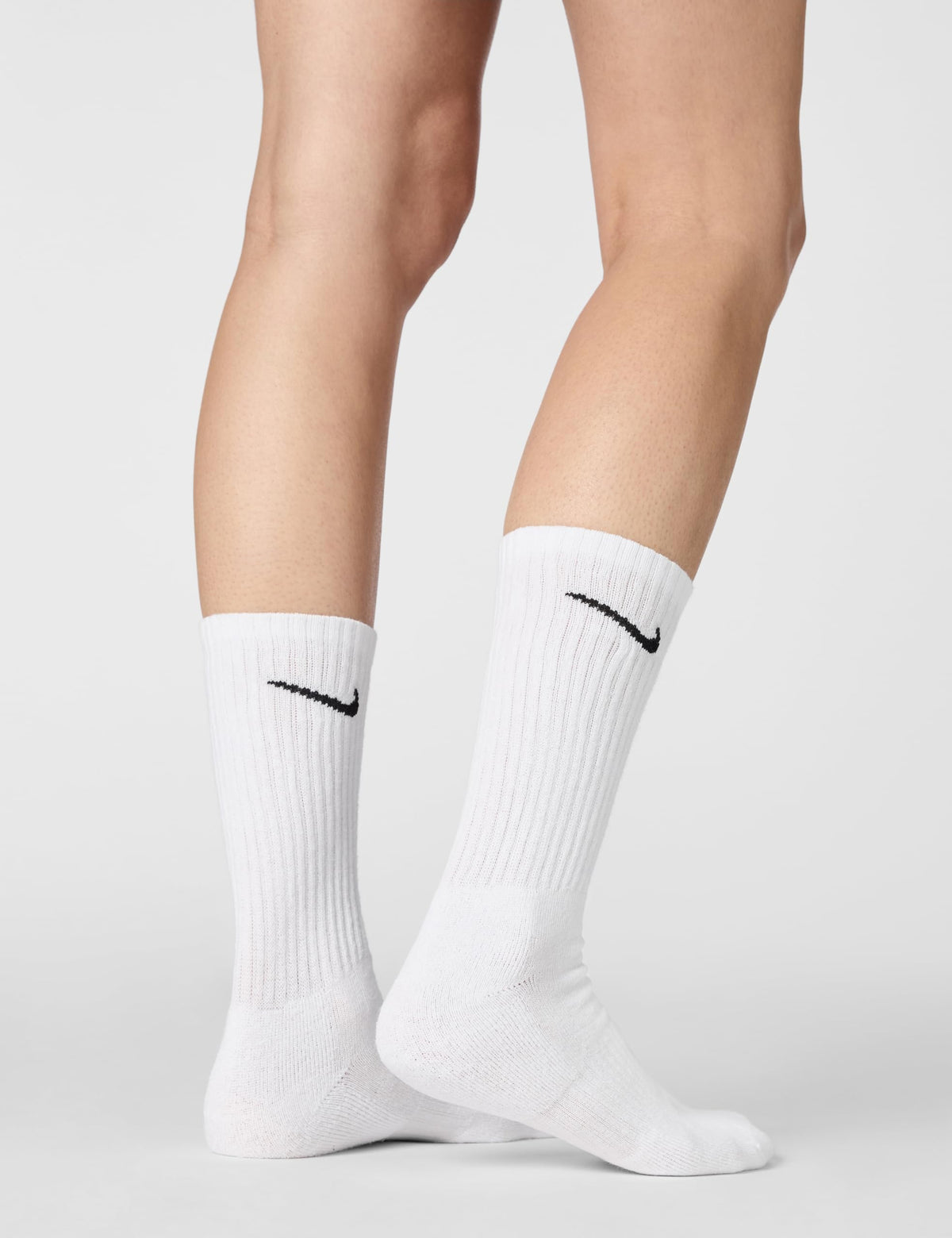 NIKE Men's U Nk Everyday Cush Crew 6pr-bd Socks