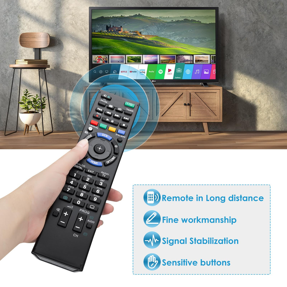 Universal for LG TV Remote, for LG Remote Control Smart TV Replacement