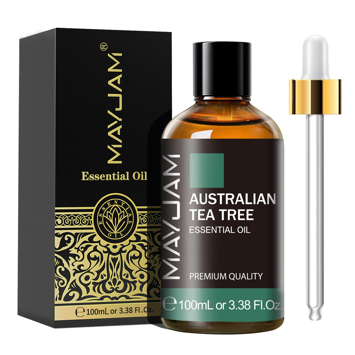 MAYJAM Peppermint Essential Oil 100ML - Premium Diffuser Oil