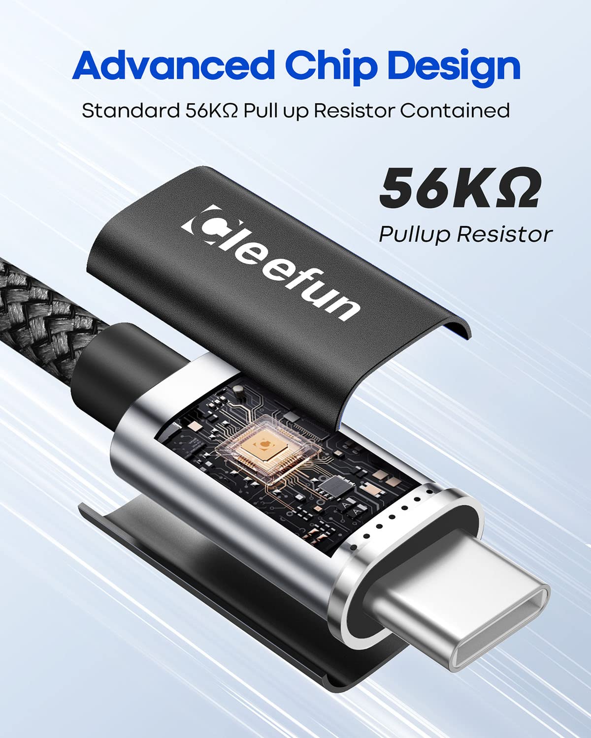 CLEEFUN 3M USB C Cable (2-Pack), Long PS5 Controller Charger Fast Charging