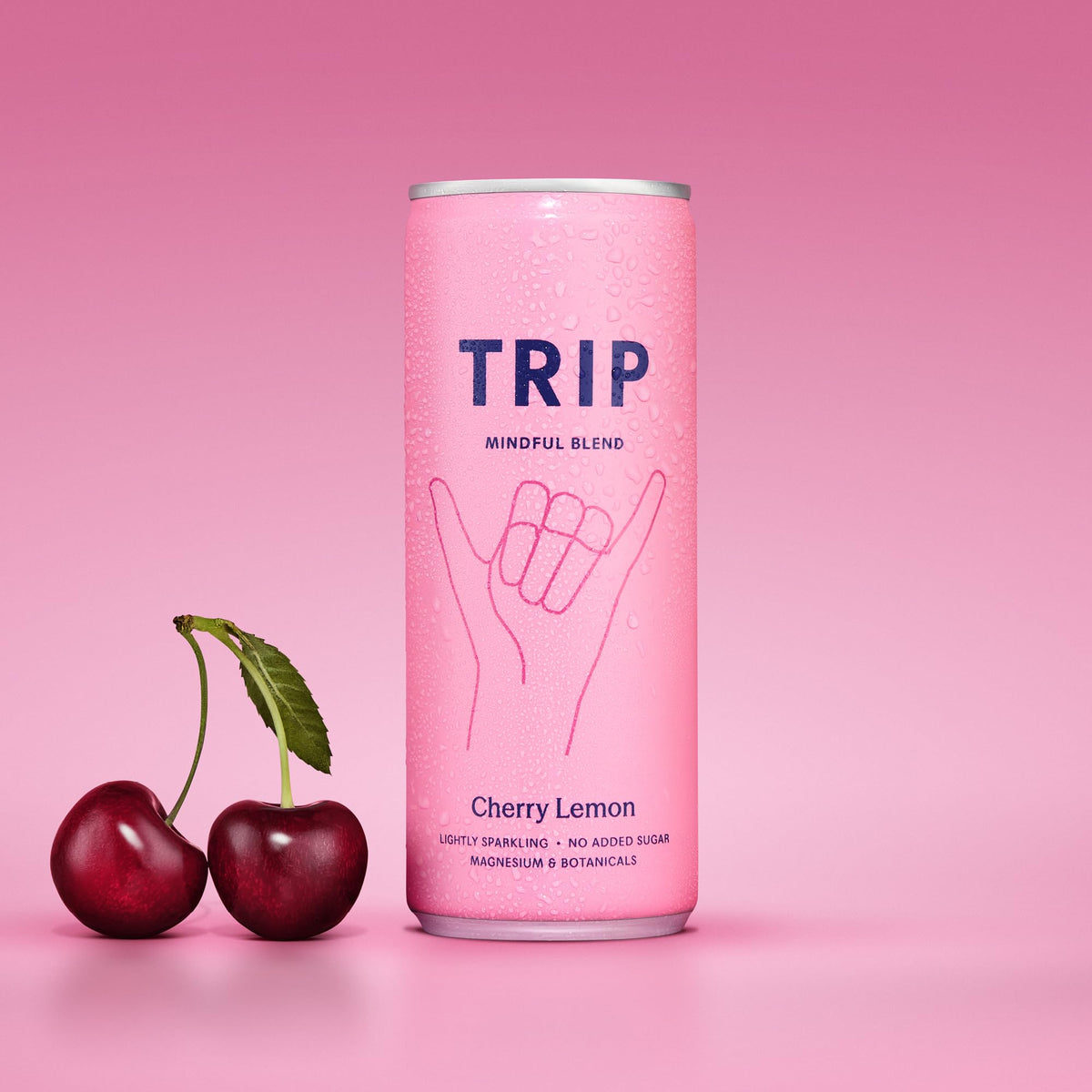 TRIP Cucumber Mint Sparkling drink with 120MG calming Magnesium + Lion’s Mane + Chamomile + Lemon Balm. Low Calorie and Vegan (Pack of 12 x 250ml) - Packaging Might Vary
