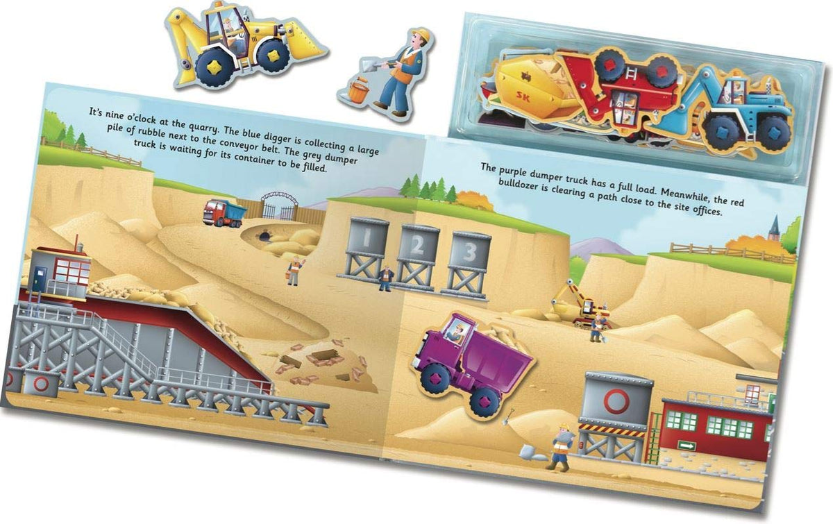 Magnetic Let’s Play Diggers: An interactive magnetic adventure for children aged 3+ (Magnetic Play & Learn)