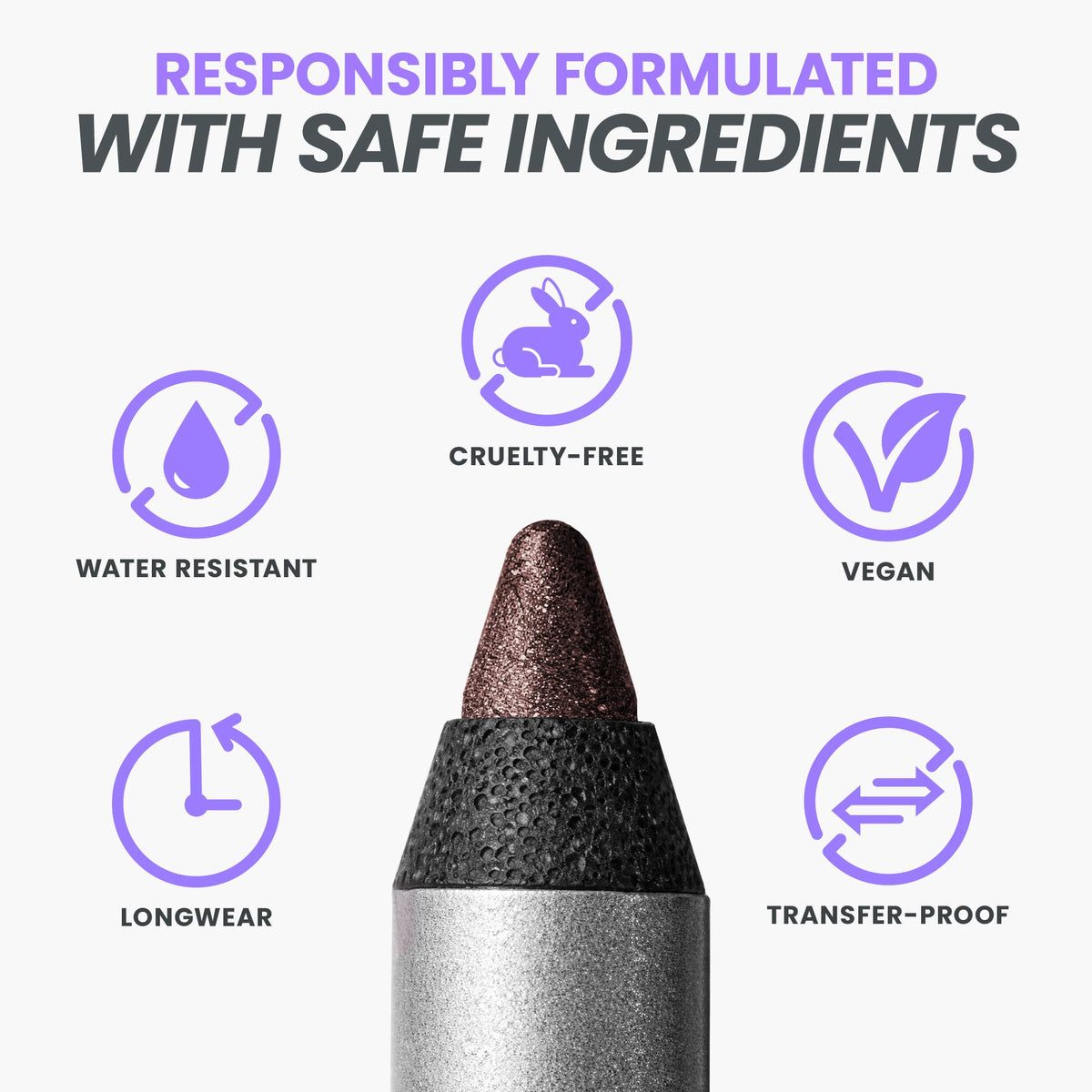 Wonderskin Eyeliner Pencil 1440 Longwear Eyeliner Waterproof & Smudge Proof