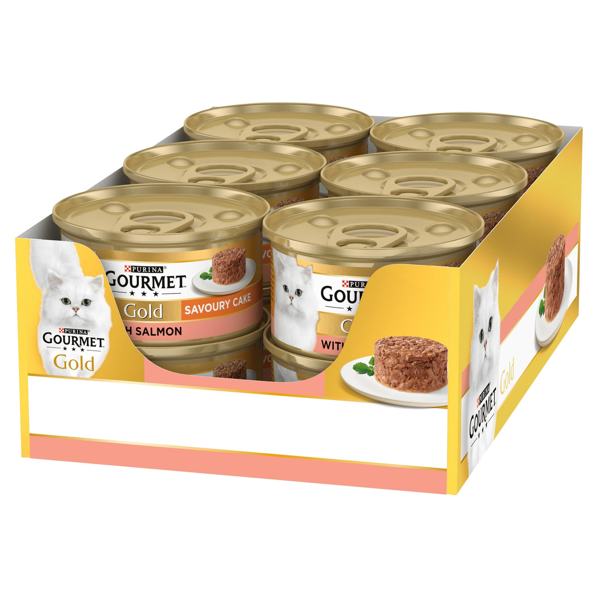 Gourmet Gold Cat Food Savoury Cake with Tuna 85g