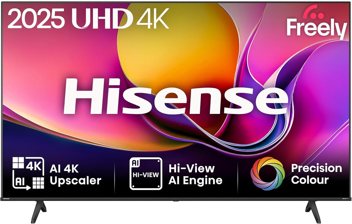 Hisense 50 Inch 50E6QTUK 4K Ultra HD Smart AI TV