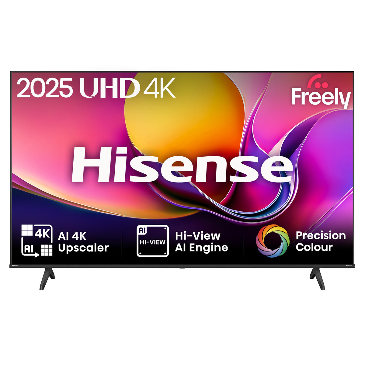 Hisense 50 Inch 50E6QTUK 4K Ultra HD Smart AI TV