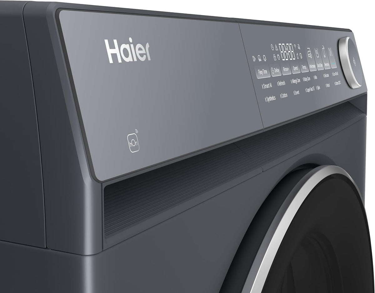 Haier X Series 7 Heat Pump Tumble Dryer, 10kg, Graphite, A++