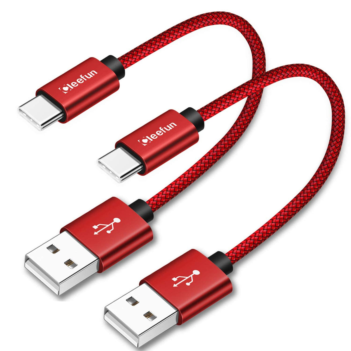 CLEEFUN 3M USB C Cable (2-Pack), Long PS5 Controller Charger Fast Charging