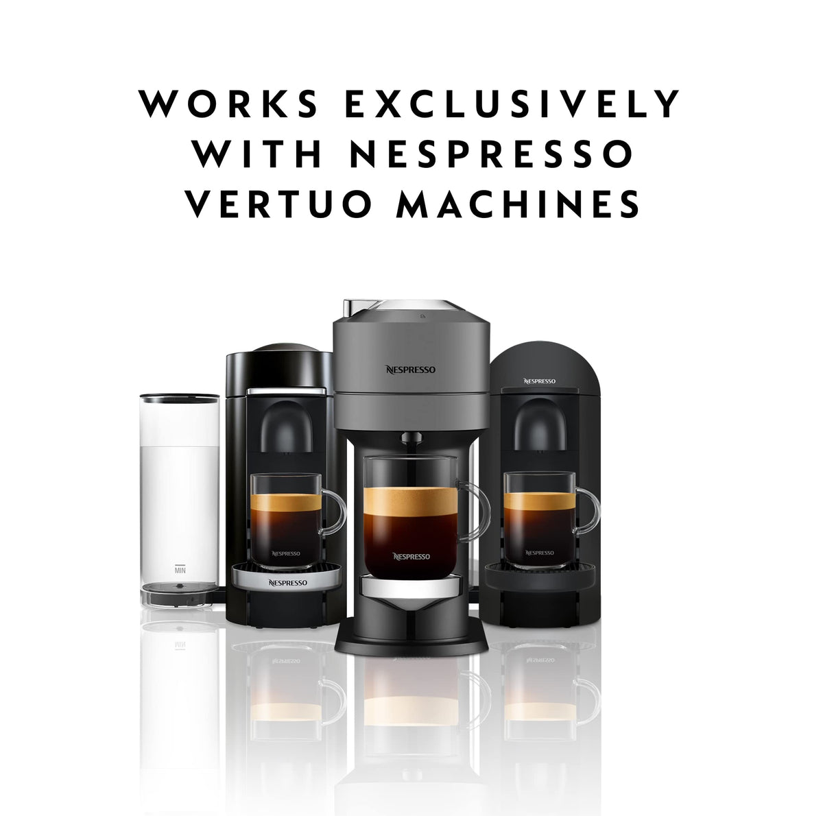 Nespresso Vertuo Coffee Pods Espresso Variety Pack - 30 Capsules (3 sleeves) Includes 10 Altissio, 10 Diavolto, 10 Voltesso Pods