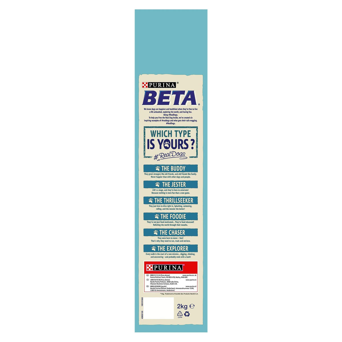 BETA Adult Sensitive Salmon Dry Dog Food 14kg