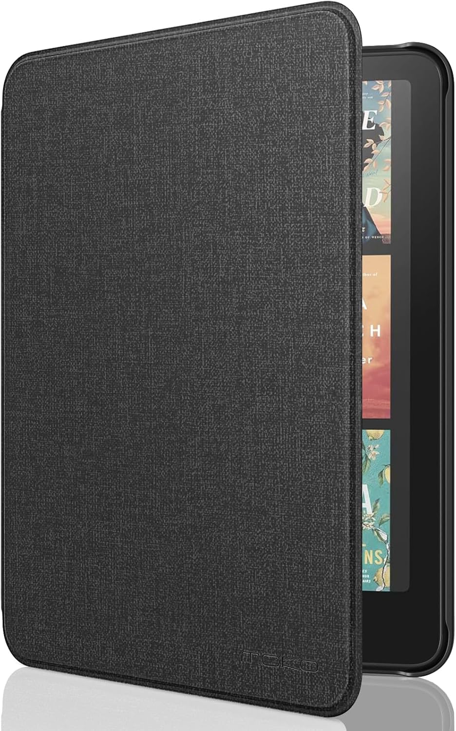 MoKo Case for 7" Kindle Paperwhite 12th Gen & Colorsoft 2024, Denim Black