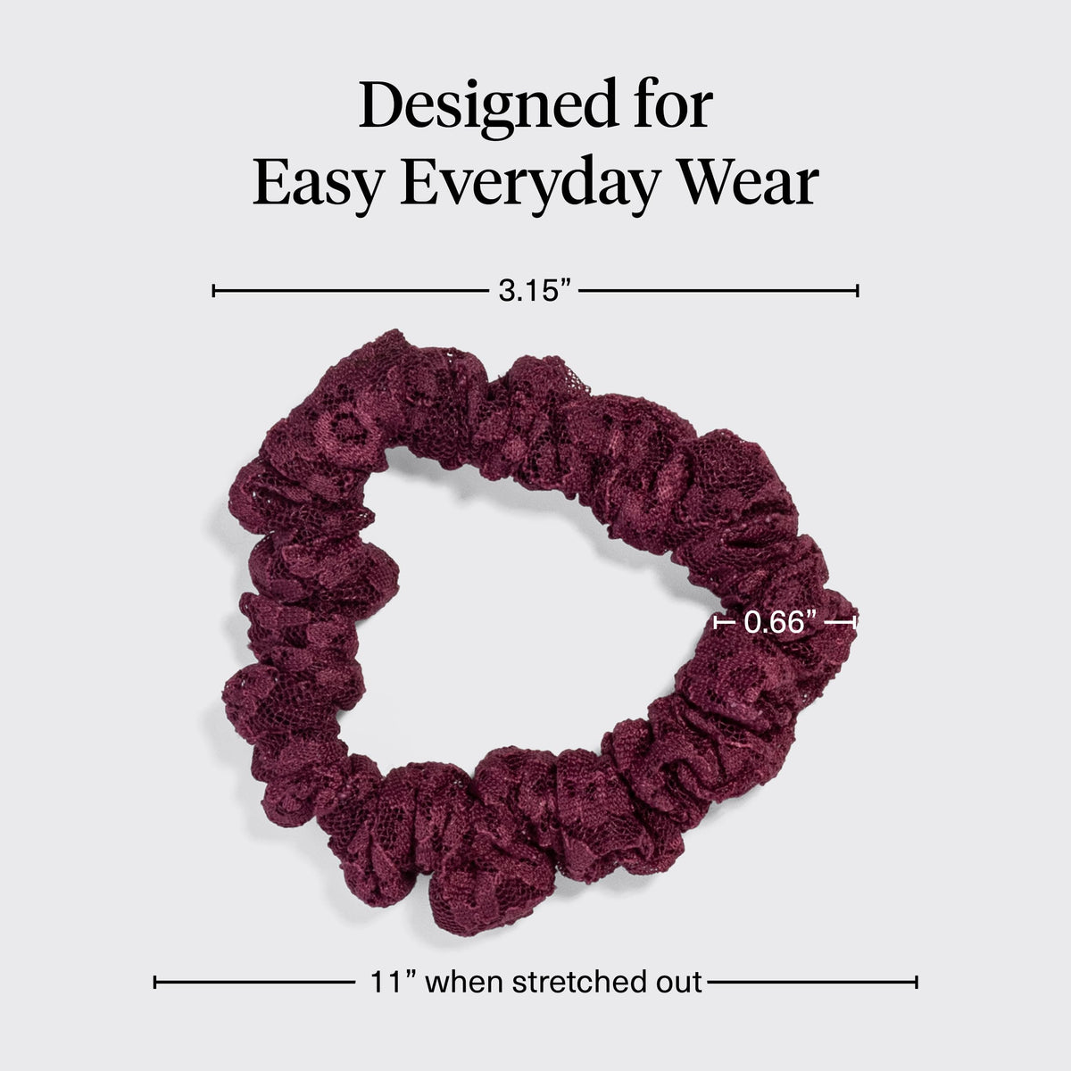 Kitsch Satin Scrunchies for Women 3pcs - Garden Bouquet