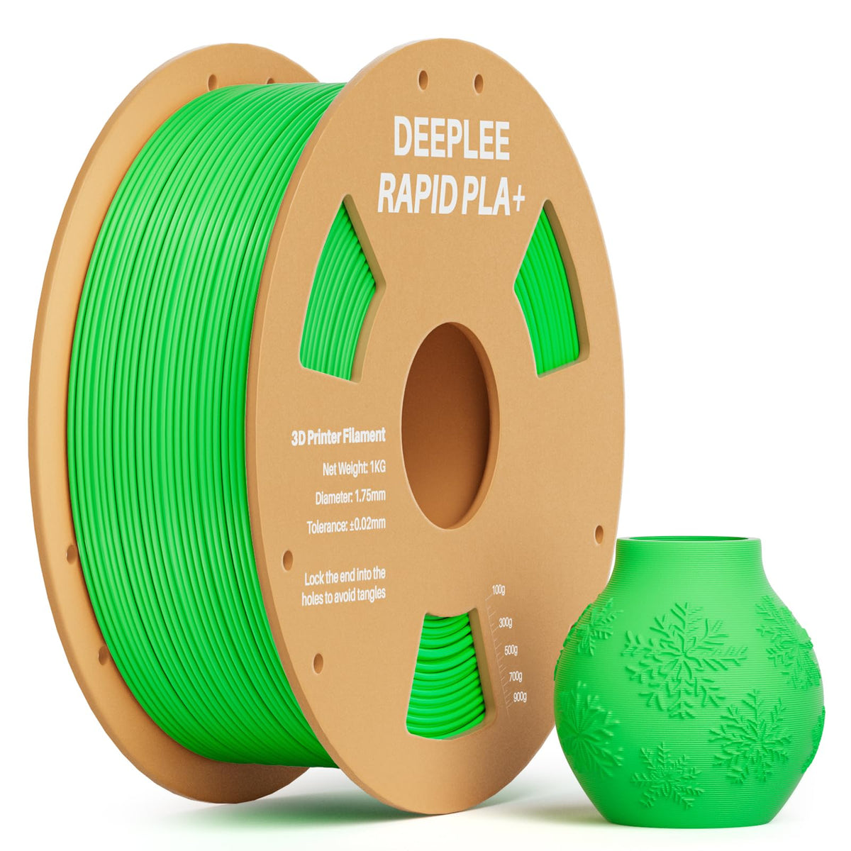 DEEPLEE Rapid PLA Plus Filament 1.75mm Orange 1kg
