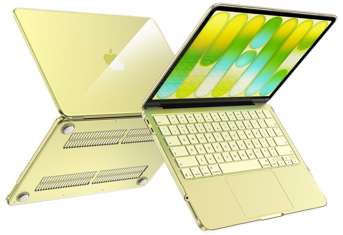 EooCoo for MacBook Neo Case 13 inch 2026 A3404 A18-Pro Crystal Clear