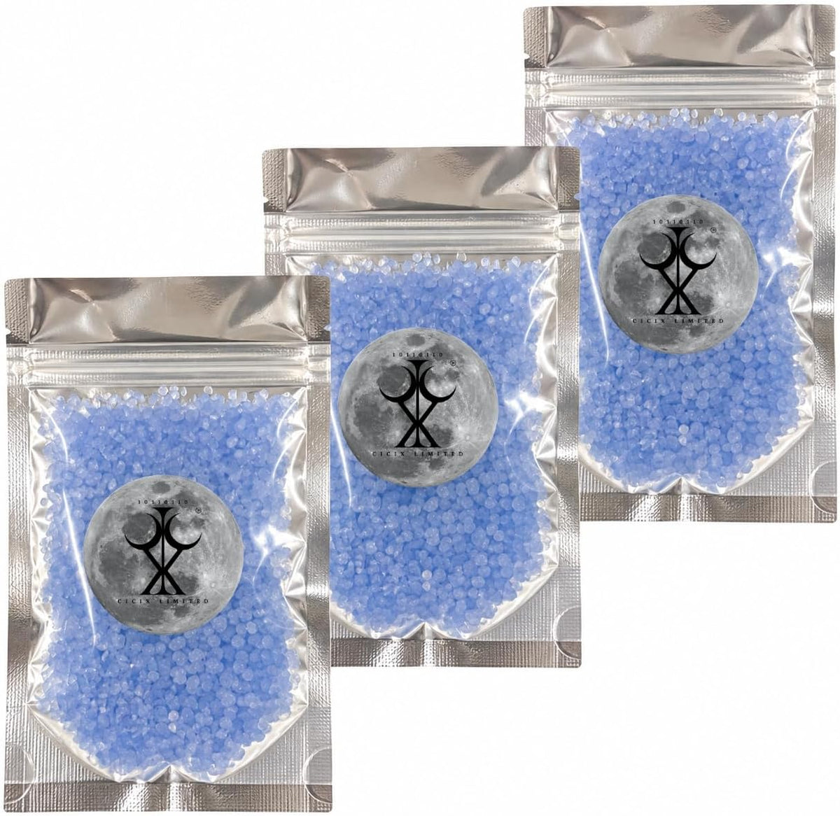CICIX 3x Luxury Scented Crystals Bundle. 130+ Scent Options. Sizzlers Simmering Granules for Oil Burners. Strong Wax Melt Alternative. Handmade in England. (Daisy's)