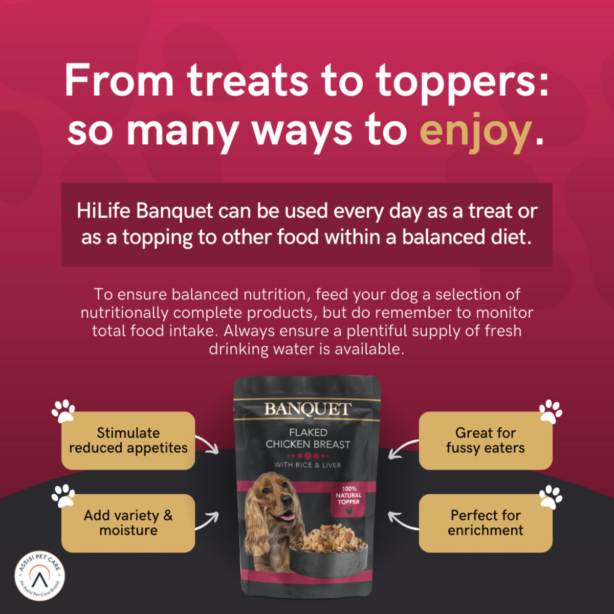 HiLife Banquet Adult Wet Dog Food, Mixed Multipacks Classic Collection & Supreme Selection, Made with 100% Natural Ingredients (36 Pouches x 100g)