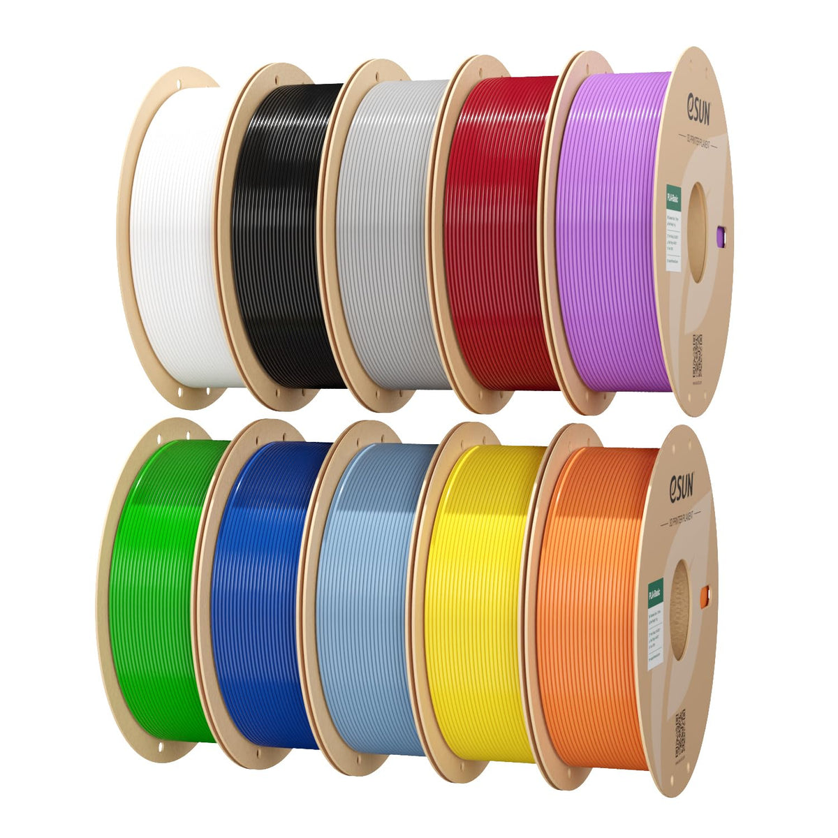 eSUN PLA Filament 1.75mm, PLA Basic Dimensional Accuracy +/- 0.05mm, 1KG Spool (2.2 LBS) Speedy Filament for 3D Printers,Black