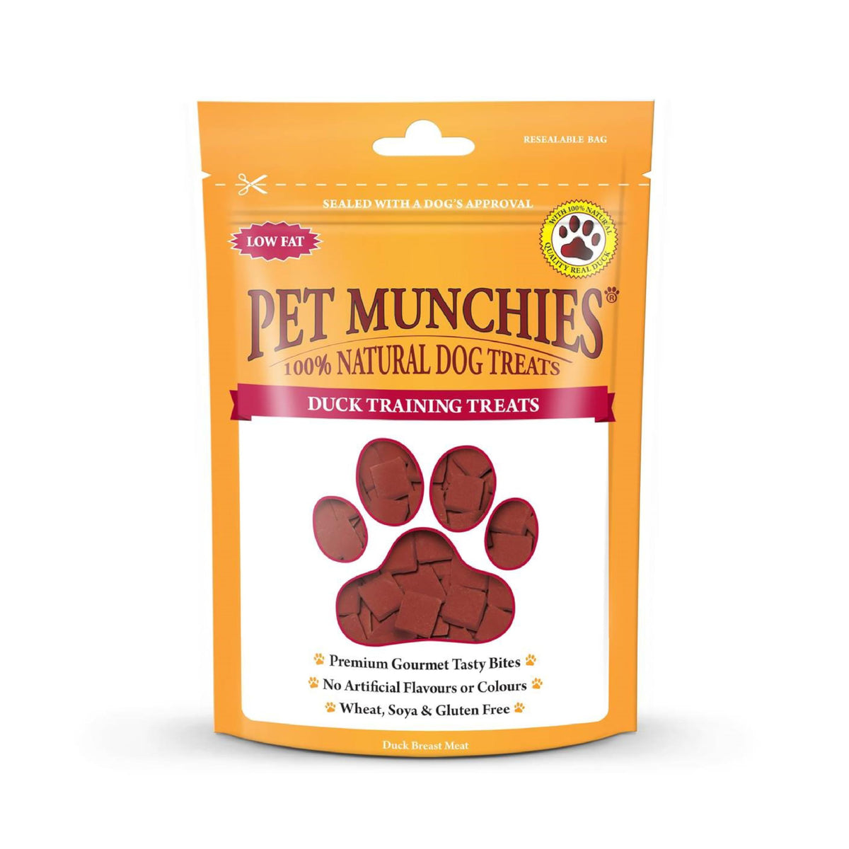 Pet Munchies Venison & Beef Liver Dog Training Treats, Grain Free Tasty Bites with Natural Real Meat, Low in Fat 50g